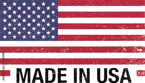 Made in USA, USA American Flag Svg, 4th of July Svg, Independence Day Svg