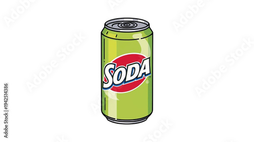 green soda cans