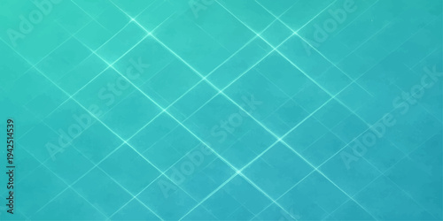 Seamless geometric vector illustration featuring a light blue mosaic pattern with a square tile texture and water surface design for a decorative glass wall wallpaper