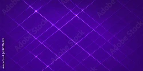 Seamless purple abstract background with geometric pink diamond lines and a vintage tile pattern for a stylish vector textile wallpaper design decoration