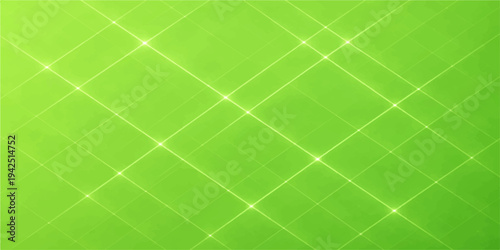 Seamless geometric pattern featuring a light green abstract design with a textured paper material feel for use as a vintage wallpaper backdrop or fabric vector illustration