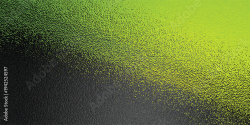 Abstract textured background with gradient transition from dark gray to vibrant green.
