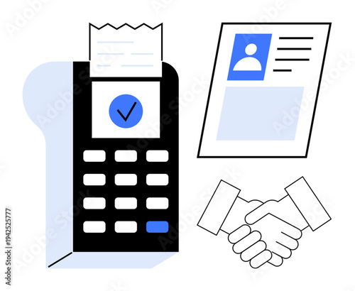 Digital payment concept. Digital payment combining secure transactions and identity verification. Digital payment ensuring seamless commerce, user identification, and data protection. For banking