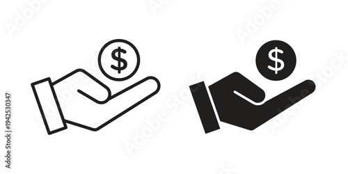 Affordable icon set, logo vector eps10