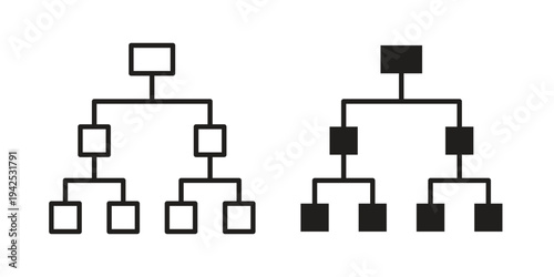 classification icon set, logo vector eps10