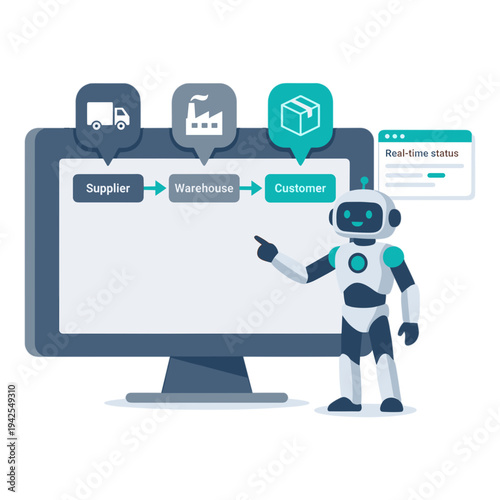 Chatbot Customer Services Illustration