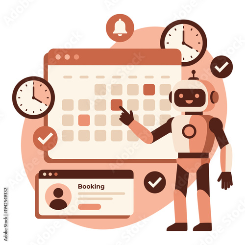 Chatbot Customer Services Illustration