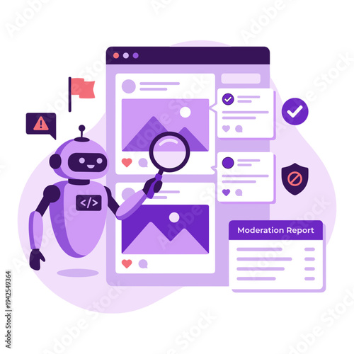 Chatbot Customer Services Illustration