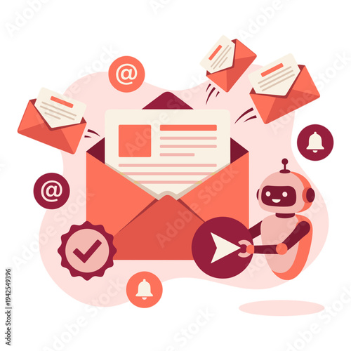 Chatbot Customer Services Illustration