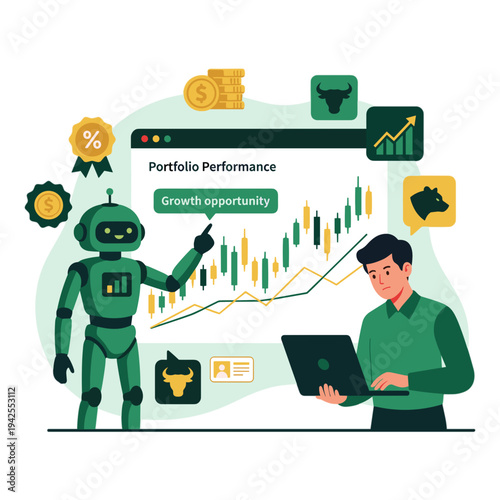 Chatbot Customer Services Illustration