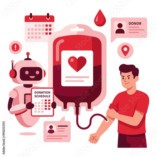Chatbot Customer Services Illustration