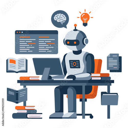 Chatbot Customer Services Illustration