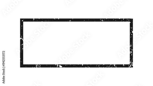 Grunge rectangle border