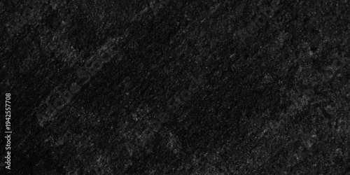 Grunge dark chalkboard and black board. Wall black paper cement distressed. abstract dark black wall texture. concrete rough dark floor old grunge backdrop. interior vintage smooth closeup background.