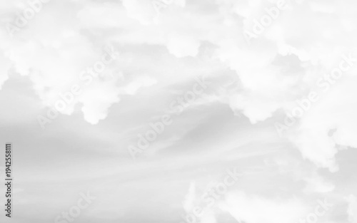 Bright overcast sky background. 