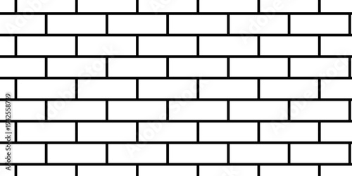 Seamless Pavement mosaic stone concrete wall surface tiles. subway vector block rock white brick wall texture background.