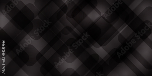 Minimal abstract black gradient smooth paper dynamic element. abstract triangle web square cube decoration technology business template background