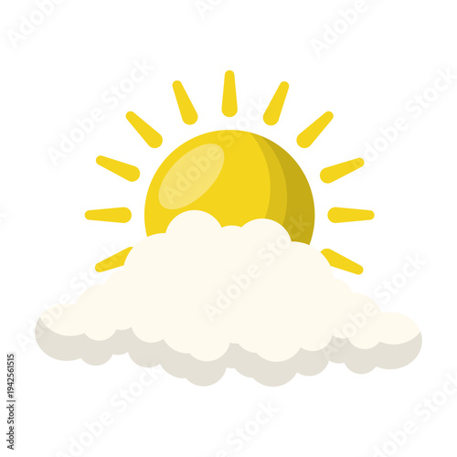 Partly Cloudy Weather Icon
