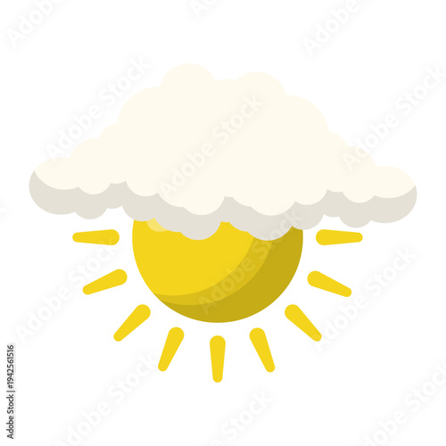 Partly Cloudy Weather Icon
