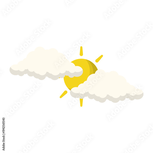 Partly Cloudy Weather Icon