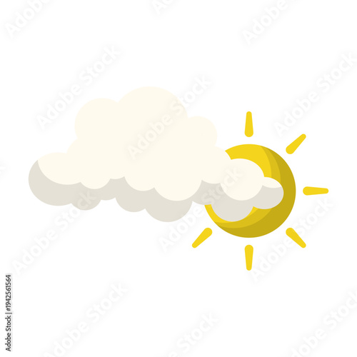 Partly Cloudy Weather Icon