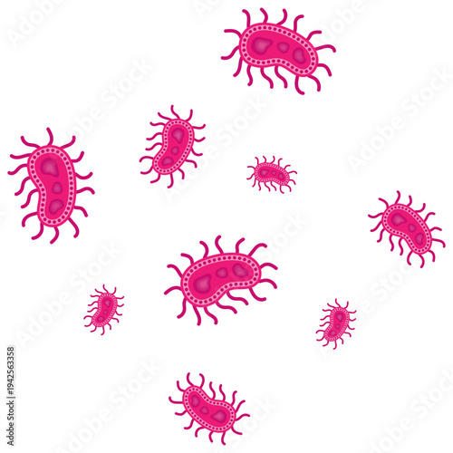 Salmonella Bacterium Icon