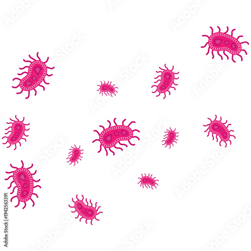 Salmonella Bacterium Icon