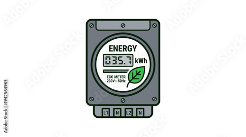 Smart Eco Meter for Measuring Green Energy Electricity Consumption