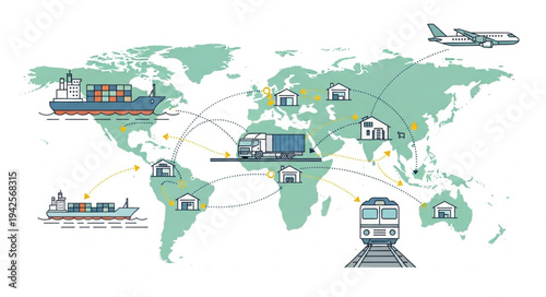 Global Logistics and Transportation Network.