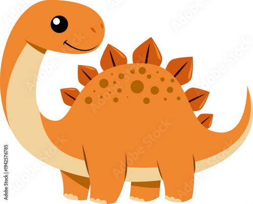 Illustration Dinosaur Plush Toy
