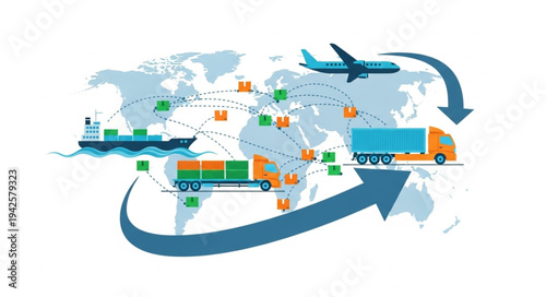 Global Logistics and Transportation Network.