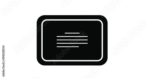 Black card with magnetic stripe isolated on a white background