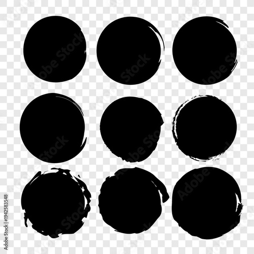 Comprehensive nine 9 collection. Professional splash Vector. Extraordinary stroke shape. Traditional artistic element.