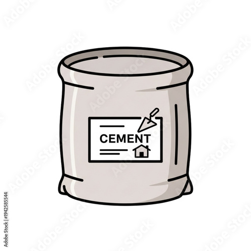 Cement bag for construction and building materials housing development project