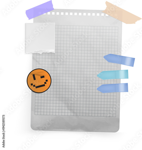 Notebook Sheet Collage