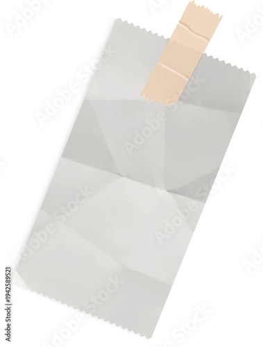 Taped Crumpled Sheet