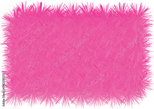 Bright Pink Grass Texture Background for Playful and Fun Designs