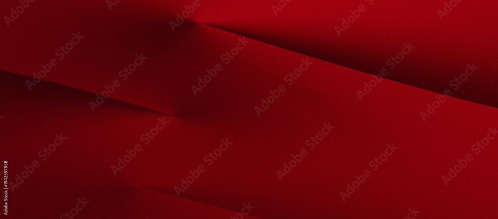 Obraz premium Illustration of a shiny, red maroon premium metal sheet with dynamic, flowing diagonal lines and a smooth texture.