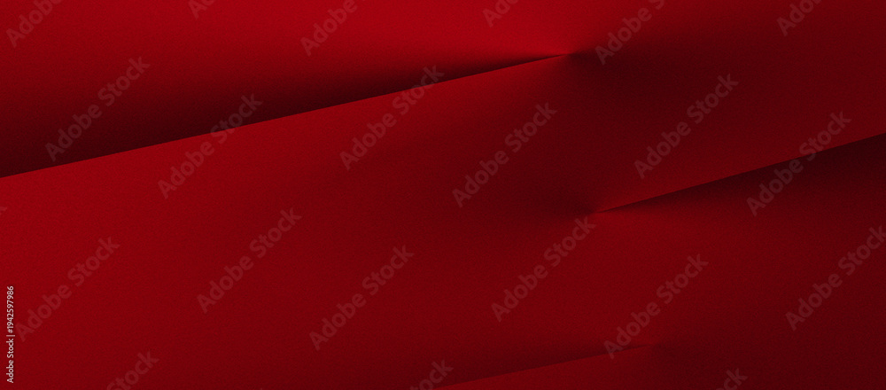 Obraz premium Illustration of a shiny, red maroon premium metal sheet with dynamic, flowing diagonal lines and a smooth texture.
