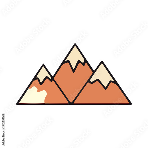 Simple Mountain Icon