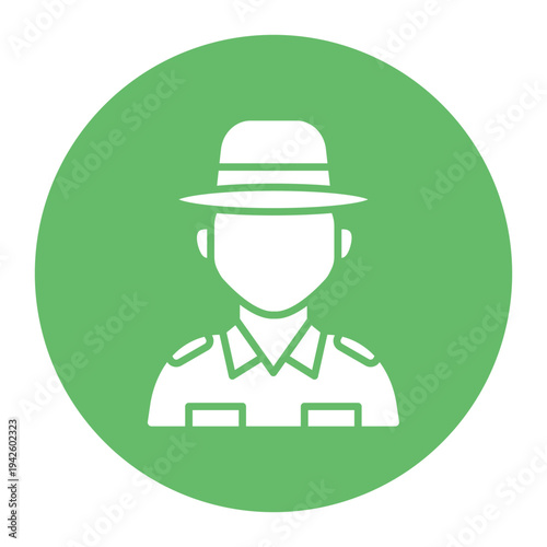 Park Ranger Male Icon