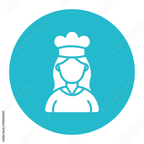 Chef Female Icon