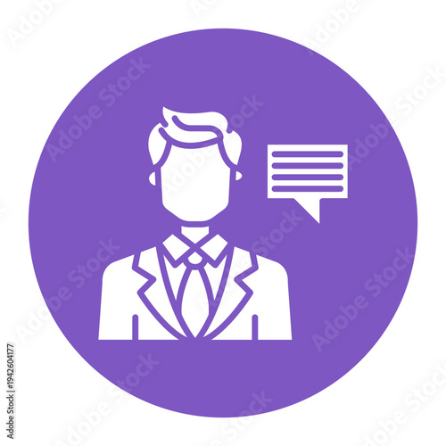 Consultant Male Icon