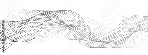 Vector abstract composition of flowing, dynamic lines suggesting movement and energy, evoking a sense of fluidity and elegance.