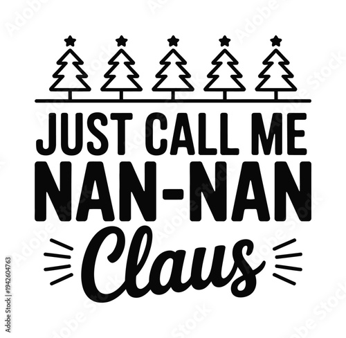 Christmas saying graphic with small.