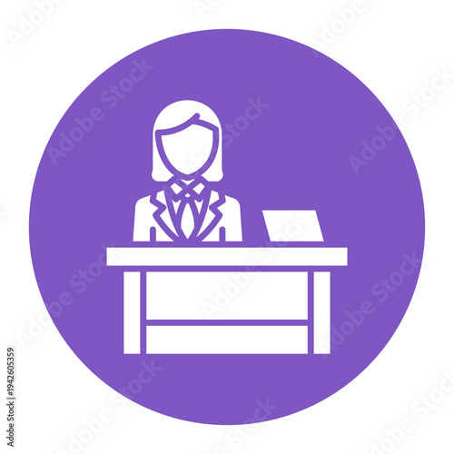 Receptionist Icon