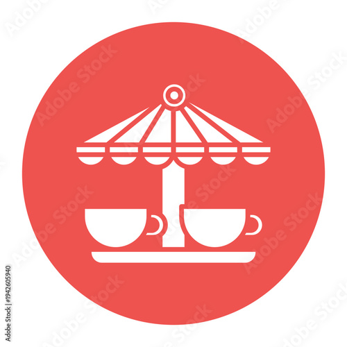 Tea Cup Ride Icon