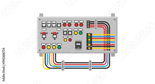 Industrial Control Panel System.