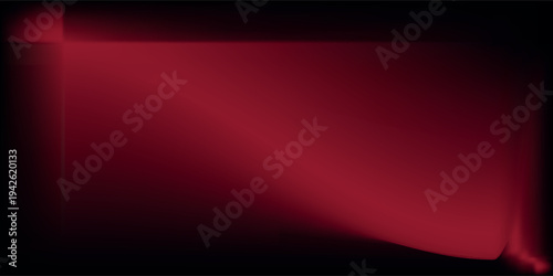 Abstract gradient podium background. Empty red 3D studio background. Clean scene for product presentation mockup template. Eps 10. Nice image and attractive color combination.