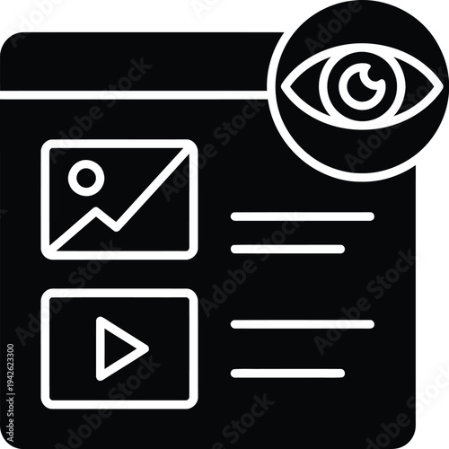 Biometric security access control panel with fingerprint scan vector illustration